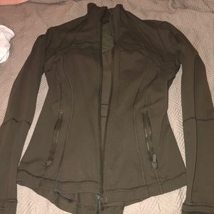 lululemon define jacket (olive green)